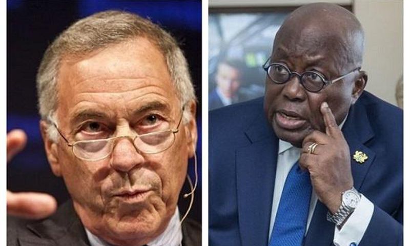 Steve Hanke and Nana Addo