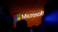 The Microsoft logo. Drew Angerer/Getty Images