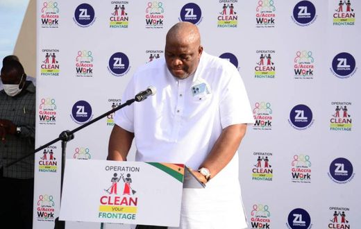 The Greater Accra Regional Minister, Honourable Henry Quartey