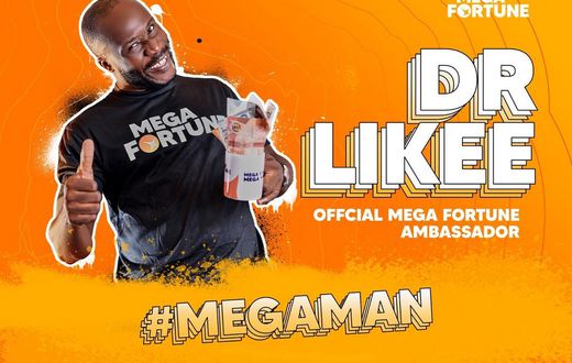 Dr Likee is new brand ambassador for Mega Fortune