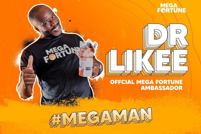 Dr Likee is new brand ambassador for Mega Fortune