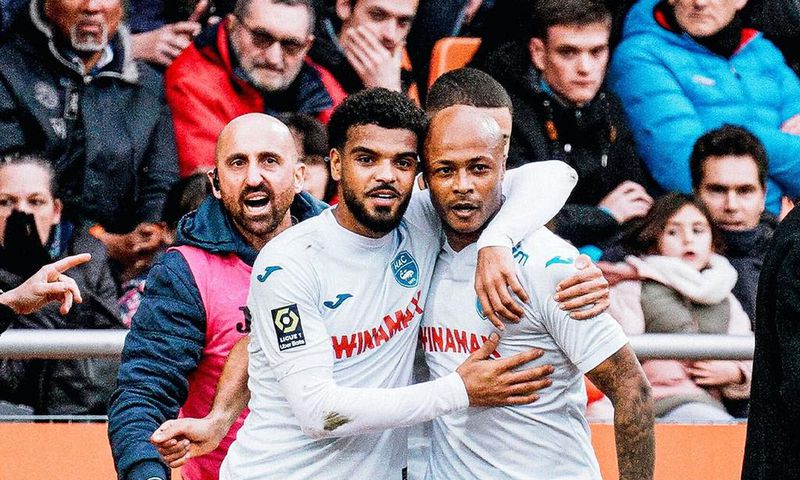 Andre Ayew scores brace for Le Havre on return from AFCON