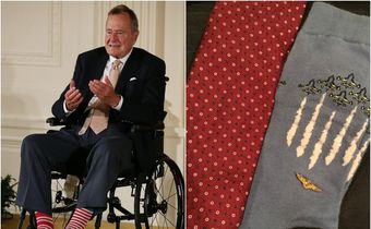 george h.w. bush wide