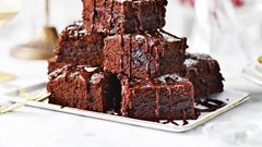 Gingerbread brownies