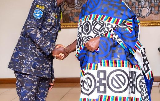 You’ve made the Police so impactful - Asantehene praises Dampare