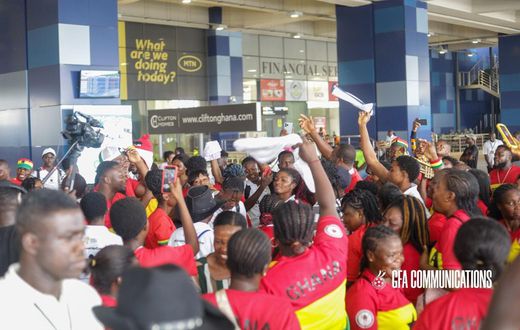Black Queens receive hero’s welcome after qualifying for WAFCON