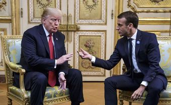 trump macron