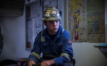 shale oil young worker