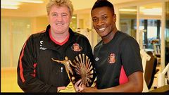 Asamoah Gyan was BBC African Footballer of the Year in 2010