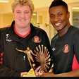 Asamoah Gyan was BBC African Footballer of the Year in 2010