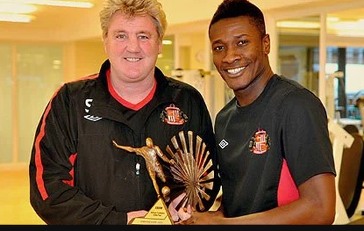 Asamoah Gyan was BBC African Footballer of the Year in 2010