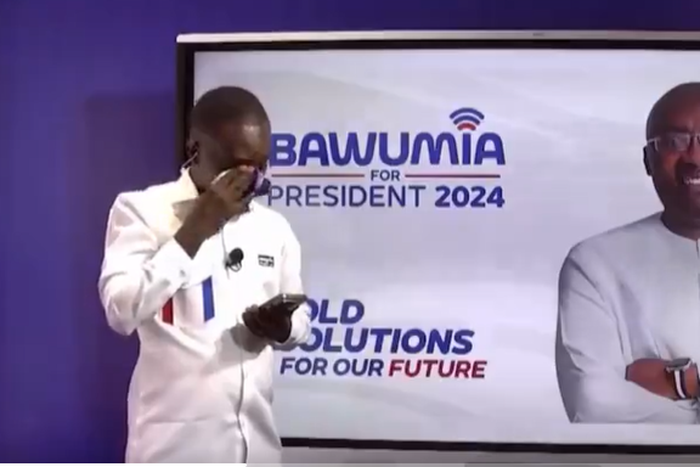 Miracles crying about Free SHS