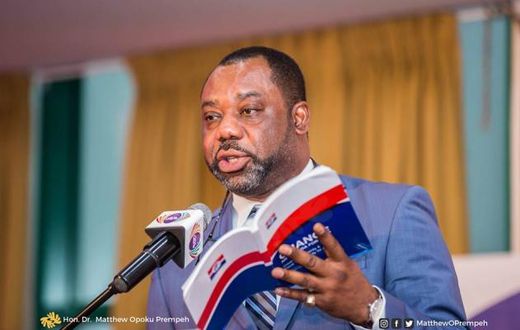 Education Minister, Dr Mathew Opoku Prempeh