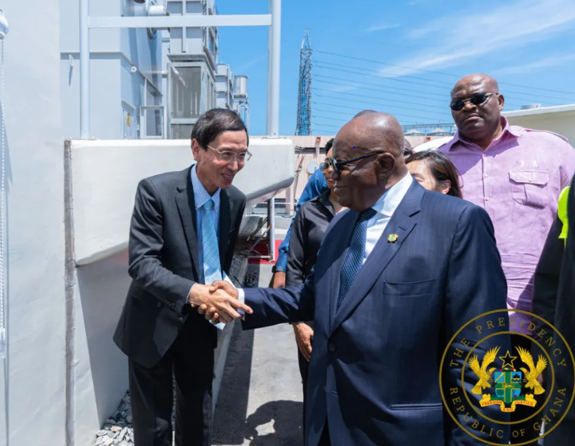 Akufo-Addo commissions sub plant in Accra