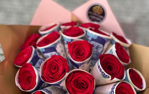 Money bouquet