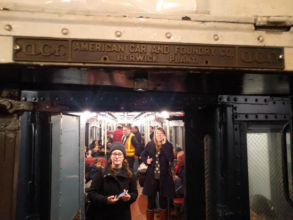 New York City's secret subway line with antique cars is back in service — here's what it's like to ride it