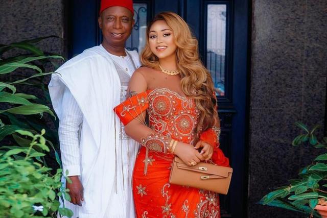 For the sake of her children, Regina Daniels would save her husband over her father [Instagram/Regina Daniels]