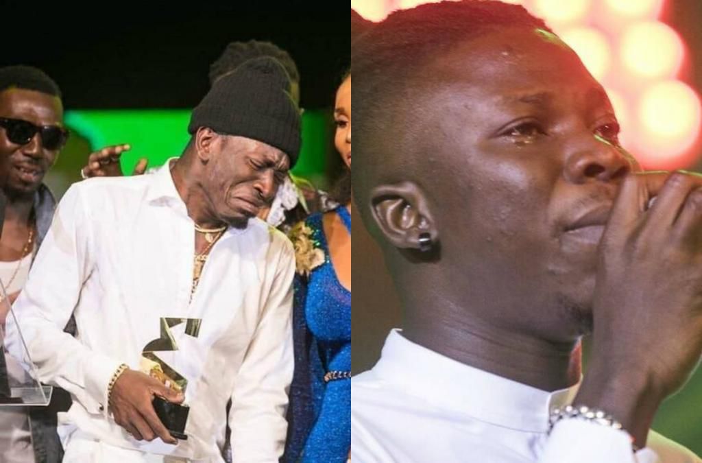 Shatta Wale and Stonebwoy cry