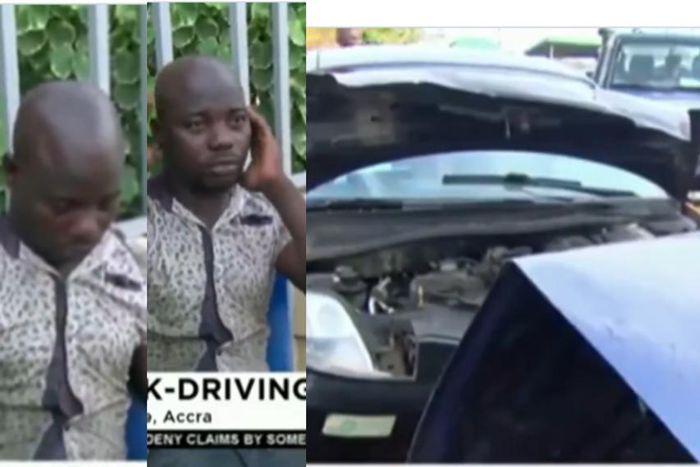 I’m drunk - Taxi driver admits after crashing, says car owner can go to hell