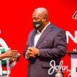 John Mahama and his running mate, Prof. Naana Jane Opoku-Agyemang