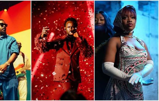 Black Sherif , Sarkodie and Gyakie
