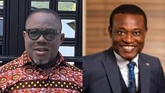 Prof. Ransford Gyampo & SP, Kissi Agyebeng