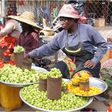 Traders at Makola Market in Accra, Ghana