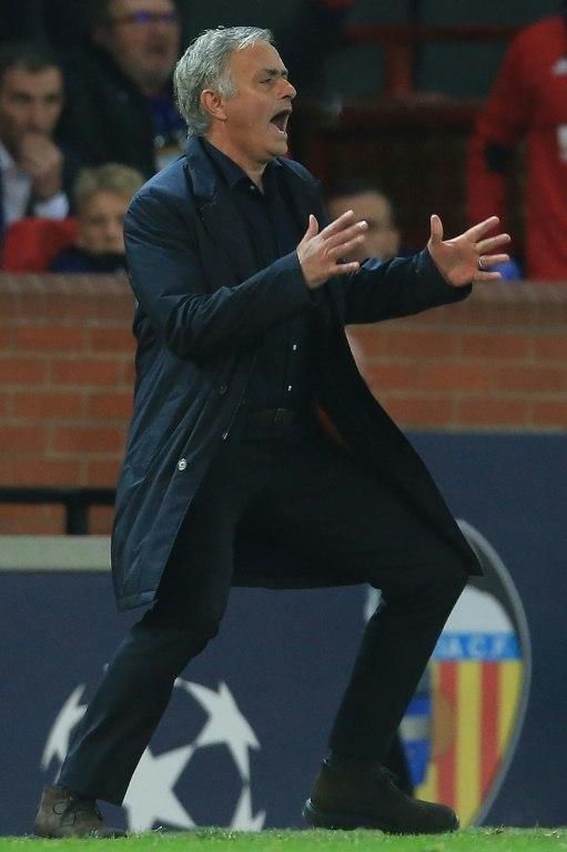 It was another frustrating night for Jose Mourinho as Manchester United drew with Valencia
