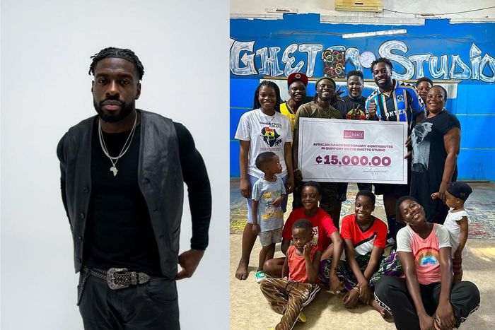 Isaac Kyere donates GHC 15,000, to a dance studio in Ghana