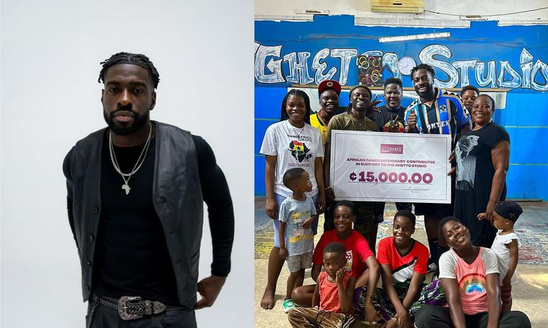 Isaac Kyere donates GHC 15,000, to a dance studio in Ghana