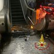 An escalator collapsed at the "Repubblica" metro station in Rome, injuring more than 20 people.