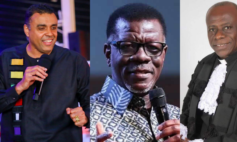 Dag Heward-Mills, Pastor Mensa Otabil and Prof Cephas Omenyo