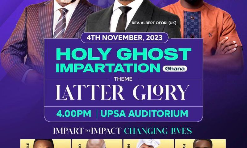 Rev. Albert Ofori presents Holy Ghost Impartation Conference