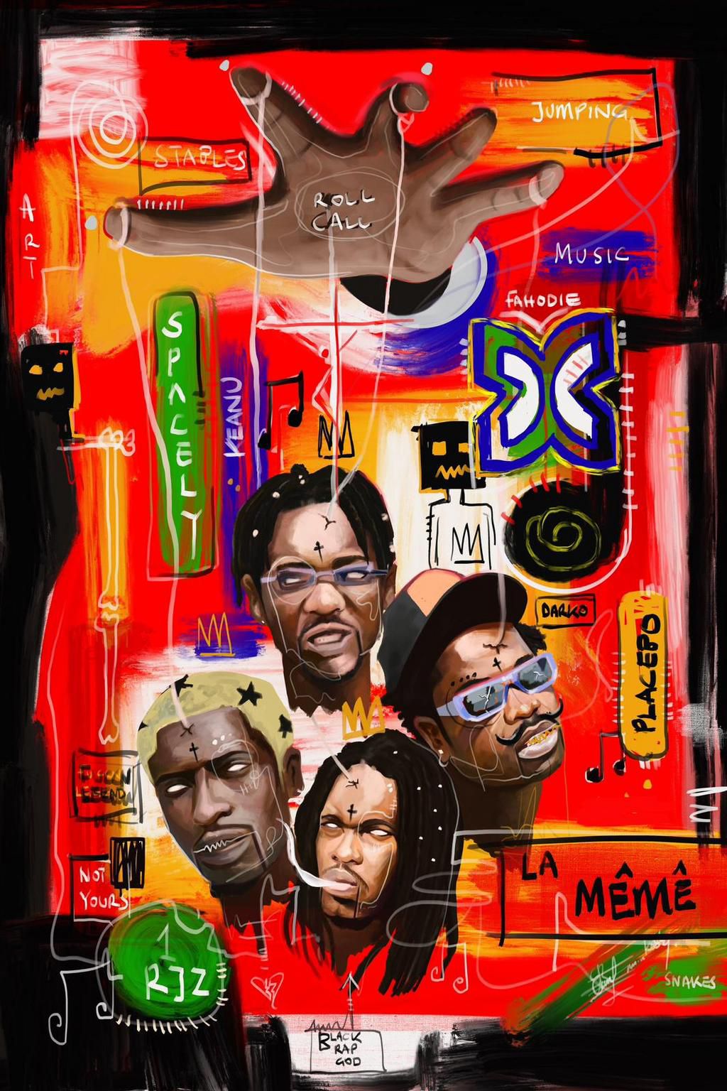 The Many Phacegod artwork