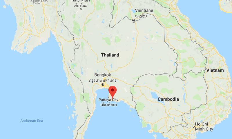 The Private Villa is located in Rayong, Thailand, on the Gulf of Thailand. It's about a two-hour drive from the closest airport in Bangkok.