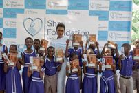 Wendy Shay shows love to kids in Weija with charity donation in line with SDGs 3
