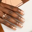 Nude doesn't have to mean boring! (Negative space nail art) [The Zoe Report]