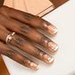 Nude doesn't have to mean boring! (Negative space nail art) [The Zoe Report]