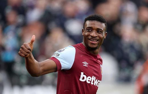 Mohammed Kudus rated as the best dribbler in the Premier League