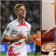 After endorsing Ghana jollof, RB Leipzig’s Dani Olmo tries fufu and plantain (Video)