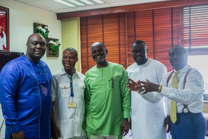 Ken Agyapong and Sylvester Tetteh