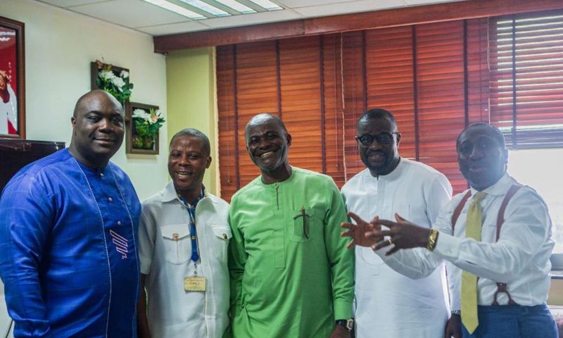 Ken Agyapong and Sylvester Tetteh