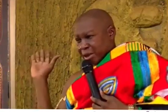 Nana Kwasi Bosompra, the chief of Goaso