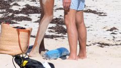 Aoki and Assaf  in St. Barts. [Spread Pictures/MEGA]