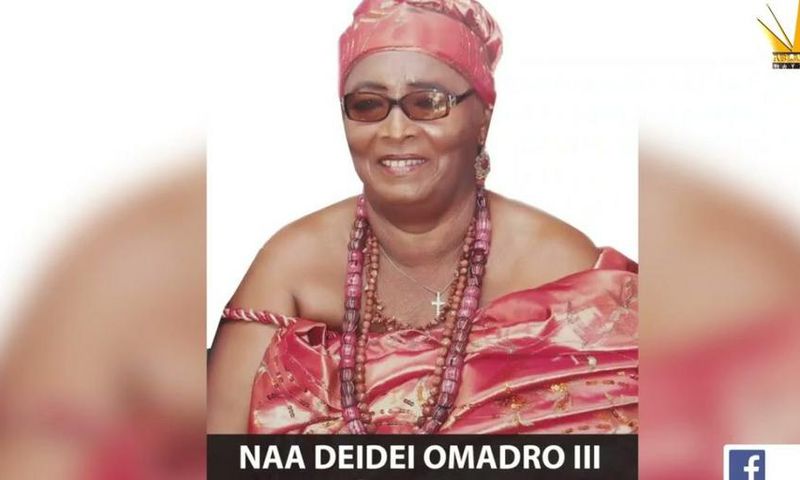 The late Ga Manye, Naa Dedei Omaedru III