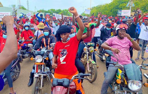 Occupy Ghana Jubilee Protest