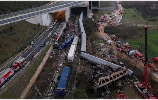 36 people die in Greece, many injured as two speeding trains collide