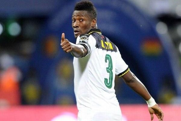 Black Stars captain Asamoah Gyan