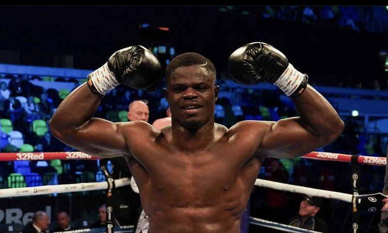 Photo of Freezy MacBones as a labourer in Ghana goes viral as he turns boxing champ in UK