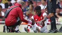 Mikel Arteta says Thomas Partey’s injury doesn’t look good